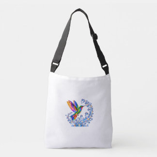 Bolsa Ajustável Fonte de Joias de Beija-flor de Cores Brilhantes