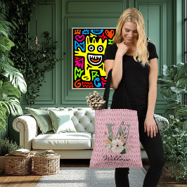 Bolsa Ajustável Força Graciosa de Willow - Monograma Floral de Boh