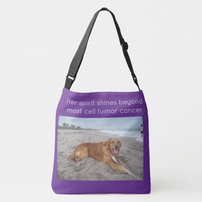 Bolsa Ajustável Forever Loved Mast Cell Tumor Tribute (Verso)