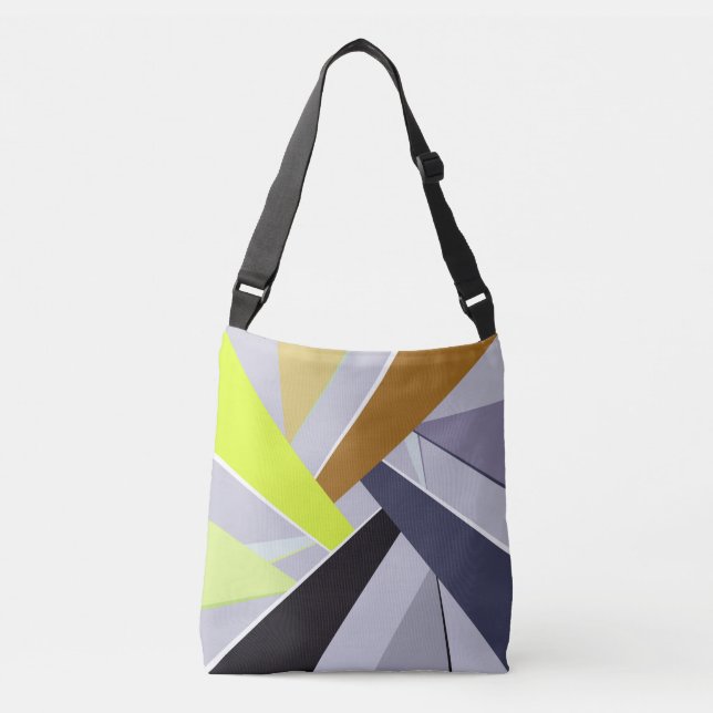 Bolsa Ajustável Forma Geométrica abstrato 8 (Frente)