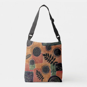 Bolsa Ajustável Formas e Folhas de Círculos Geométricos Abstratos