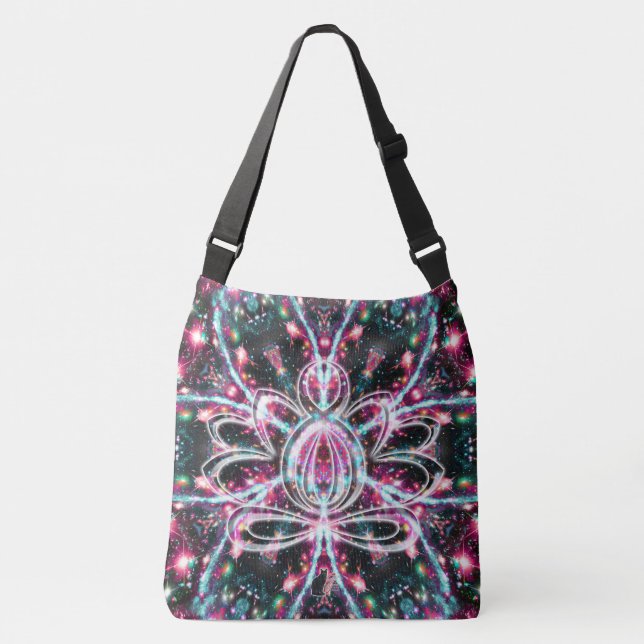 Bolsa Ajustável Fosforescência Zen Lótus (Frente)