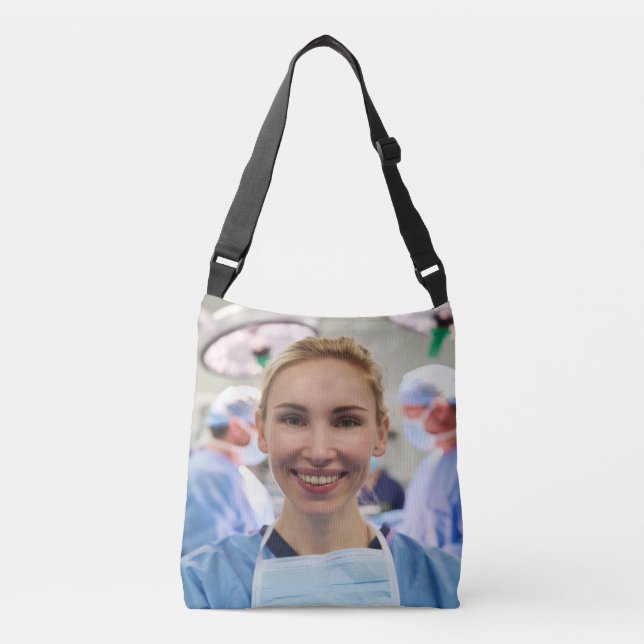 Bolsa Ajustável Foto de Médico Personalizar Customizar (Frente)