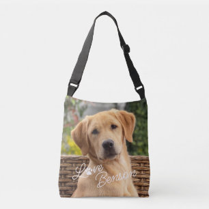 Bolsa Ajustável Foto Personalizada do Meu Melhor Amigo Amor Pata