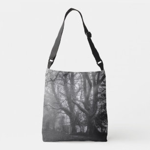 Bolsa Ajustável Fotografia em Preto e Branco da Floresta Negra