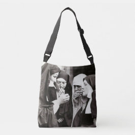 Bolsa Ajustável Fotografia Vintage de Freiras Fumando