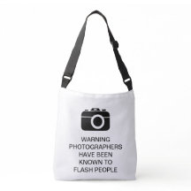 Fotógrafos Avisam Pessoas Flash Camisa Engraçada