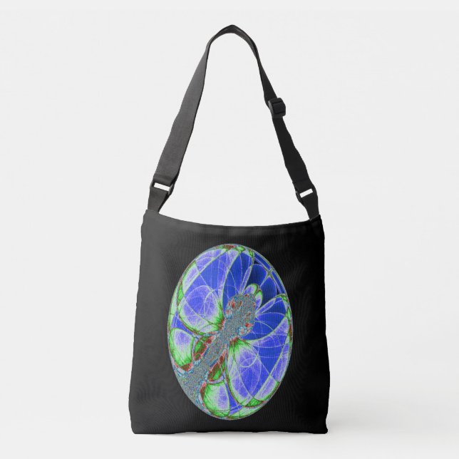 Bolsa Ajustável Fractal Casulo de Borboleta (Frente)