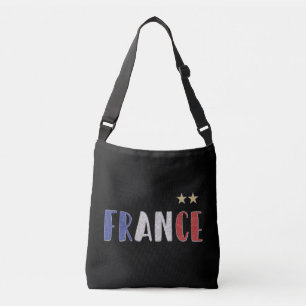 Bolsa Ajustável França Futebol Fan Camisa Bandeira Francesa