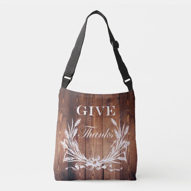 Bolsa Ajustável frigideira de trigo rústico, país francês, dá obri (Frente)