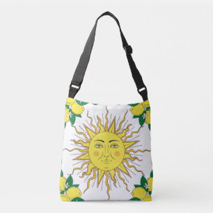Bolsa Ajustável Frutas Tropicais De Limão, Face Solar.
