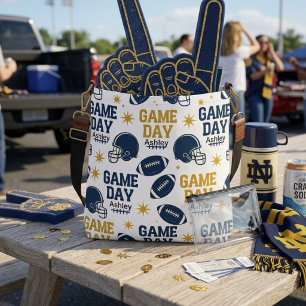 Bolsa Ajustável Futebol de Dia de Jogo Personalizado Nome Personal