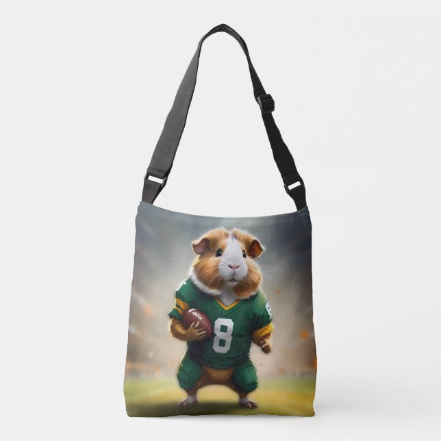 Bolsa Ajustável Futebol Guiné Pig, (Frente)