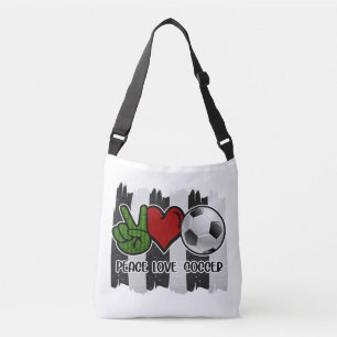 Bolsa Ajustável Futebol Peace and Love