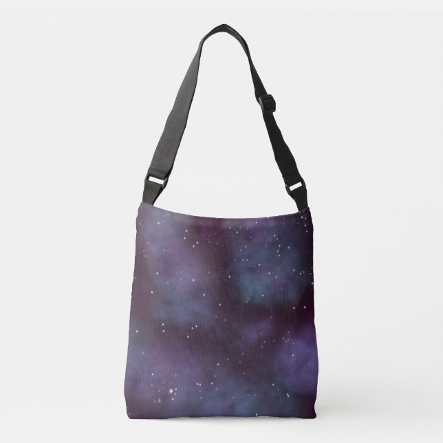 Bolsa Ajustável Galáxia Violeta Mística Dusty (Frente)