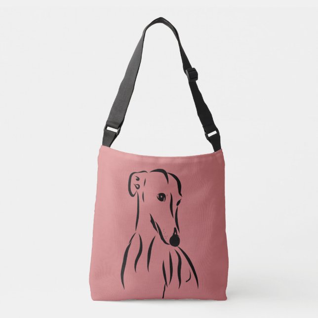 Bolsa Ajustável Galgo love (Frente)