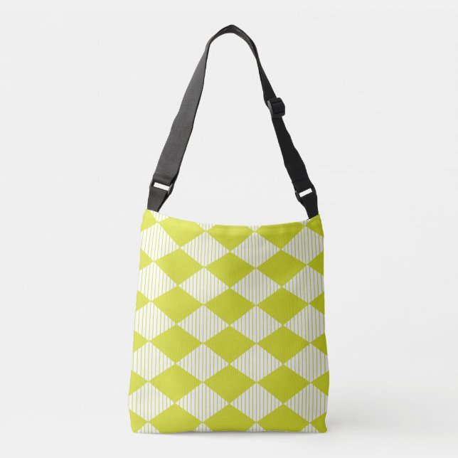 Bolsa Ajustável Gamas de Diamantes Verdes (Frente)
