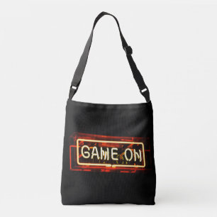 Bolsa Ajustável Game On Neon Sign Game