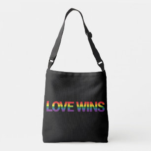 Bolsa Ajustável Ganhos de design com amor moderno, simples, colori