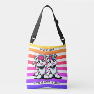 Bolsa Ajustável Gatinhos Arco-Íris