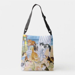 Bolsa Ajustável Gatinhos do vagabundo da praia