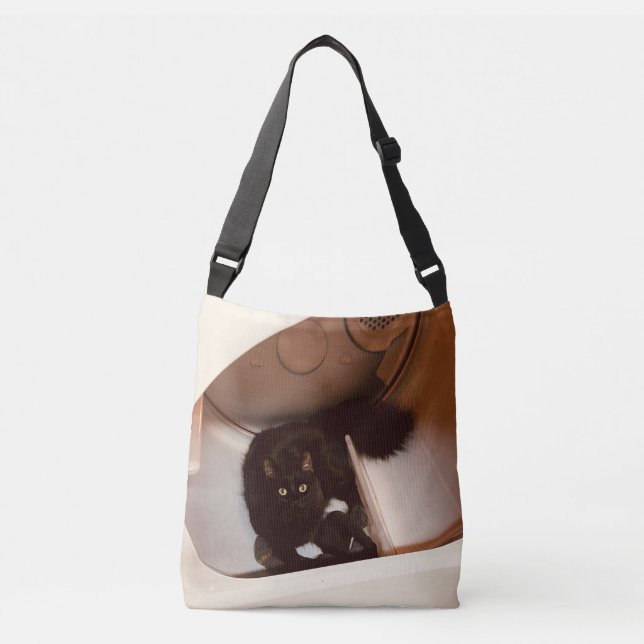 Bolsa Ajustável Gato em um secador (Frente)