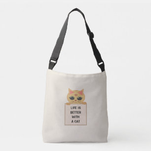 Bolsa Ajustável Gato Fofo