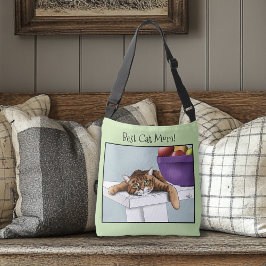 Bolsa Ajustável Gato Tabby Laranja dia de as mães