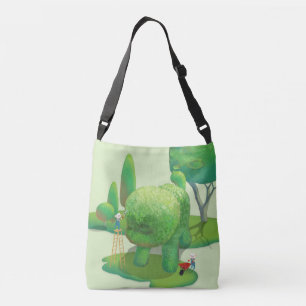 Bolsa Ajustável Gatos-jardineiros e animais verdes