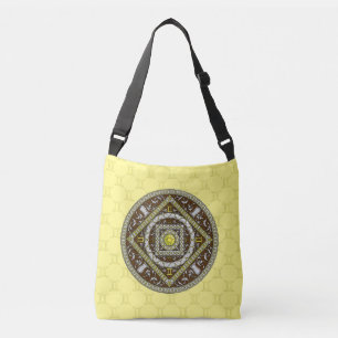 Bolsa Ajustável Gemini Mandala All-Over-Impressão Bag