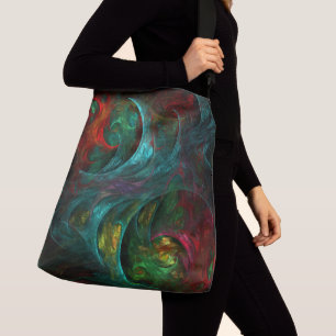 Bolsa Ajustável Genesis Nova Abstrato Art Cross Body