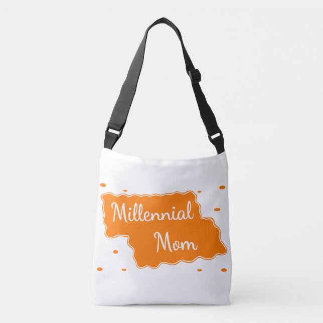 Bolsa Ajustável Geração nostálgica MaMa (Frente)