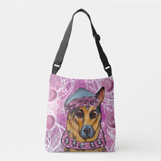 Bolsa Ajustável German shepherd (Frente)