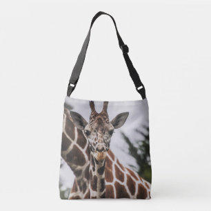 Bolsa Ajustável Girafa cabeça Girafa impressão Afro