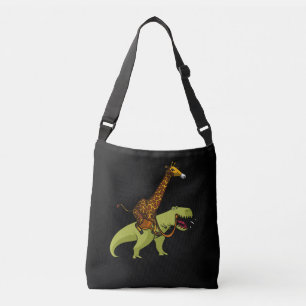 Bolsa Ajustável Girafa que monta animais engraçados do dinossauro