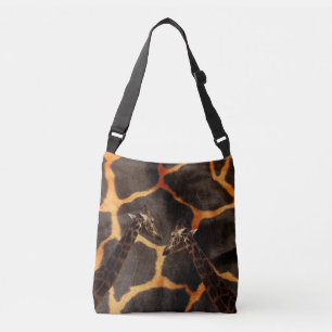 Bolsa Ajustável "Girafas Exóticas: Em uma Tela com Padrão de Giraf