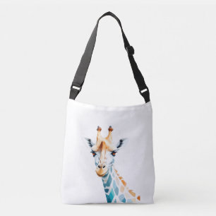 Bolsa Ajustável Giraffe Vetor Art com Cores Vibrantes