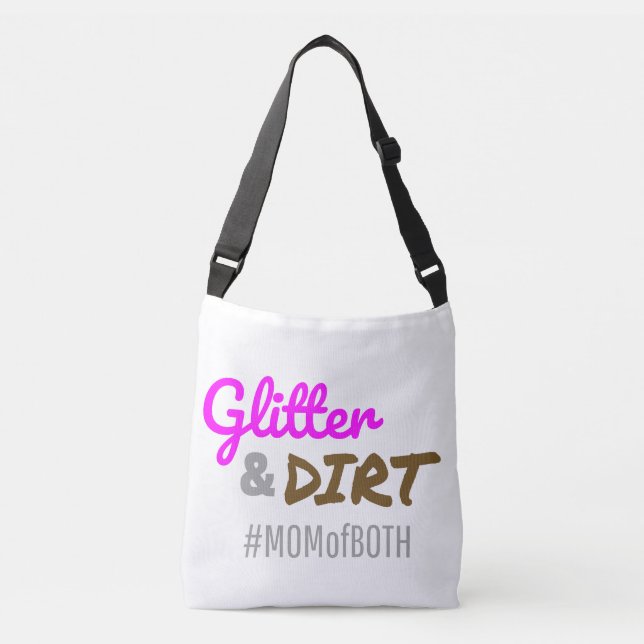 Bolsa Ajustável Glitter e Dirt Mãe de ambas as Mãe Goft (Frente)