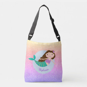 Bolsa Ajustável Glitter Sereia Bastante Personalizado