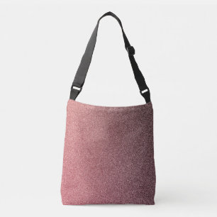 Bolsa Ajustável Glitters De Gradiente De Coral Escuro