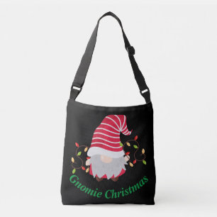 Bolsa Ajustável Gnomie Christmas Crossbody Bag