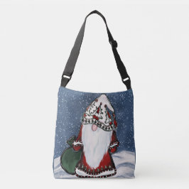 BOLSA AJUSTÁVEL GNOMOS DE NATAL