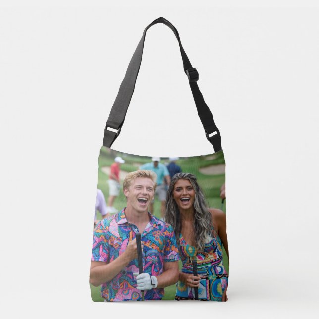 Bolsa Ajustável Golf Photo Customize Personalize (Frente)