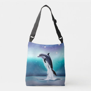 Bolsa Ajustável Golfinho Pulando No Oceano