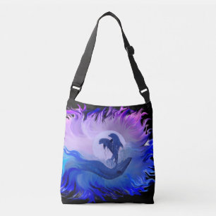 Bolsa Ajustável Golfinhos na Lua
