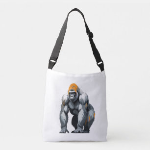 Bolsa Ajustável Gorilla Vetor Art com Cores Vibrantes