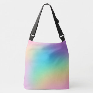 Bolsa Ajustável Gradiente Prismático Suave do Arco-Íris