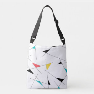 Bolsa Ajustável Gráfico geométrico moderno, moderno, moderno, si