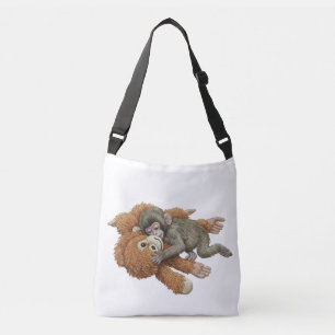 Bolsa Ajustável Gráficos do Macaco Punch, Bebê Macaco Orangotango