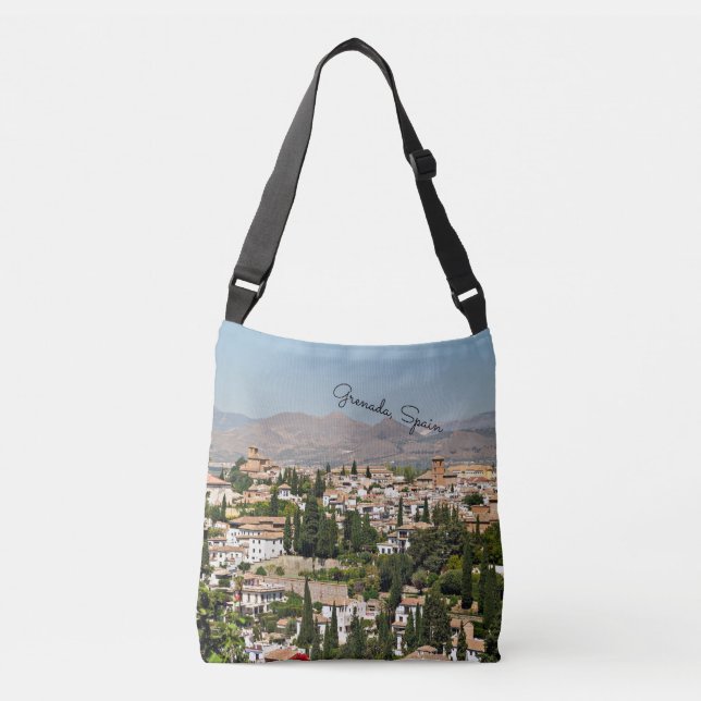 Bolsa Ajustável Granada, paisagem urbana Espanha (Frente)